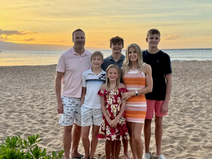 Lindsey enjoying outdoor activities with her family in the Pacific Northwest